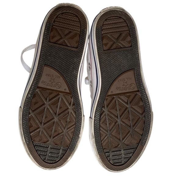 Converse Kids Chuck Taylor All Star Low Top Sneaker Optical White Size 13 - Picture 4 of 6